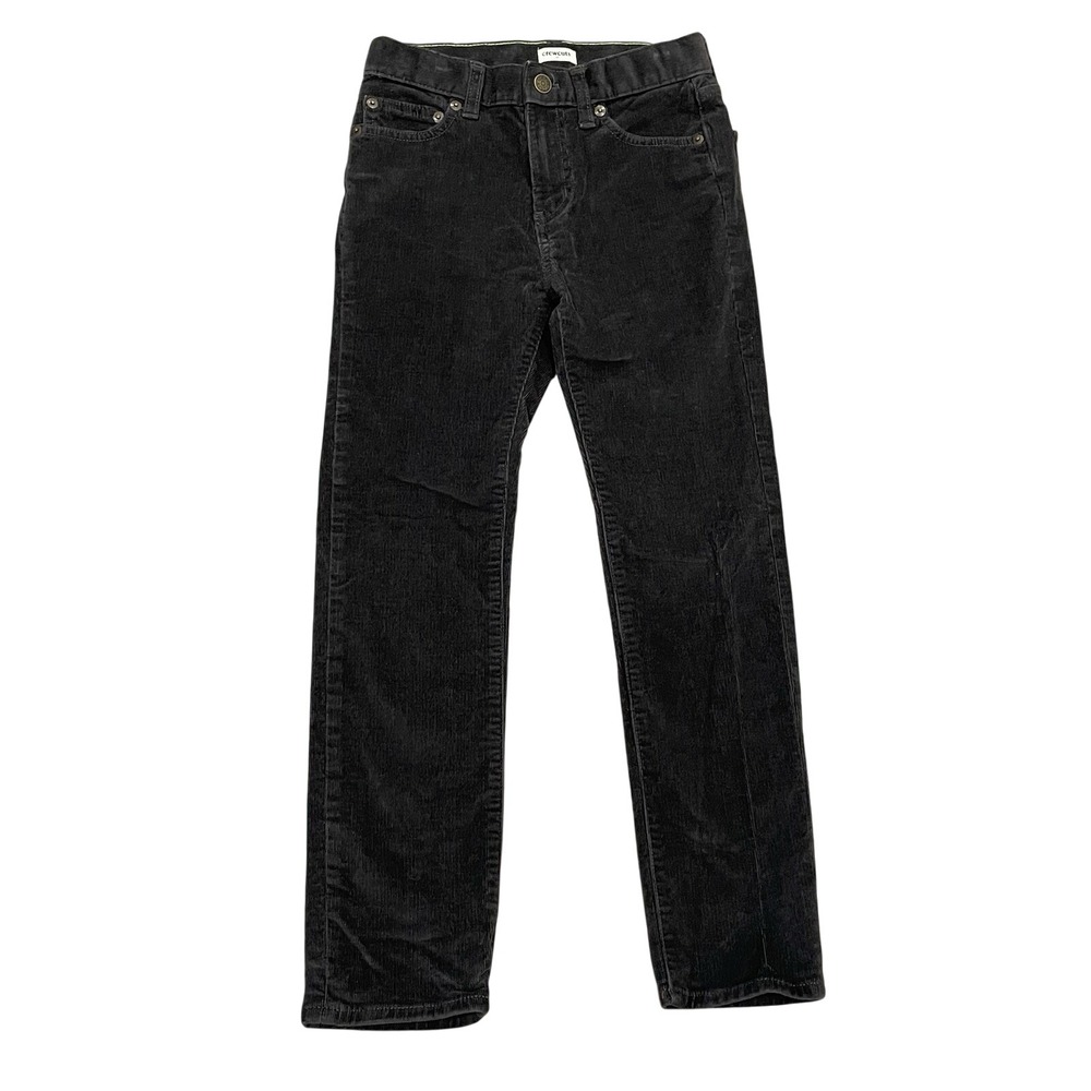 CREWCUTS Boys‎ Corduroy Pants Gray Slim Size 8 Fall